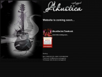 akustica-unplugged.de Webseite Vorschau