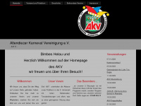 akv-altendiez.de Webseite Vorschau