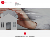 alarm-systems.ch Webseite Vorschau
