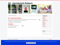 alarmtechnik-bottesch.at Webseite Vorschau