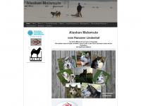 alaskan-malamute-schlittenhunde.de Webseite Vorschau