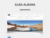 alba-albana.ch Webseite Vorschau