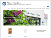 albatros-schule-berlin.de Webseite Vorschau