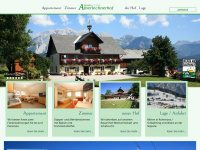 alberlechnerhof.at Webseite Vorschau