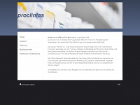 proclintas.de Webseite Vorschau