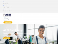 albi-reinigung.ch Webseite Vorschau
