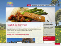 albisrestaurant.ch Webseite Vorschau