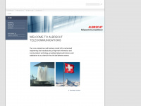 albrecht-telcom.ch Webseite Vorschau