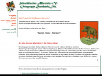 albverein-ebersbach.de Webseite Vorschau