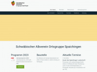 albverein-spaichingen.de Webseite Vorschau