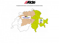 alde.ch Webseite Vorschau