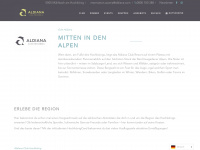 aldiana-hochkoenig.at Webseite Vorschau