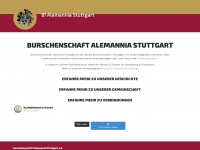 alemannia-stuttgart.de Webseite Vorschau