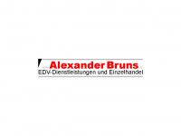 alexander-bruns.de Webseite Vorschau
