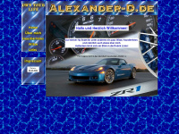 alexander-d.de Webseite Vorschau