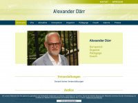 alexander-daerr.de Webseite Vorschau
