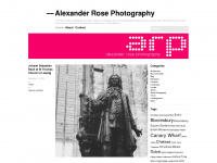 alexrosephoto.wordpress.com Webseite Vorschau
