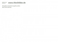 alexstibbe.de Webseite Vorschau