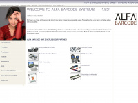 alfa-barcode.at Webseite Vorschau