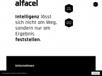 alfacel.ch Webseite Vorschau