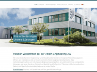 alfleth.com Webseite Vorschau
