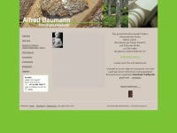 alfred-baumann.at Webseite Vorschau