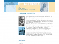 alfred-wegener-museum.de Webseite Vorschau