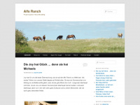 alfs-ranch.de Webseite Vorschau