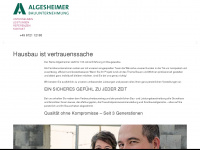Algesheimer-bau.de