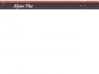 algineplus.ch Webseite Vorschau