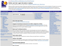 bailii.org Webseite Vorschau