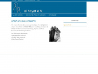 alhayat.de Webseite Vorschau