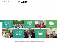 alif.at Webseite Vorschau