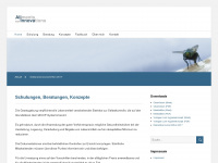 alinnova.ch Webseite Vorschau