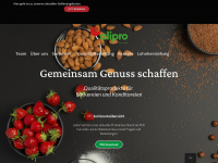 alipro.ch Webseite Vorschau