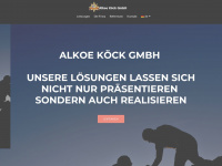 alkoe.at Webseite Vorschau
