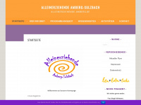 alleinerziehende-amberg.de Webseite Vorschau