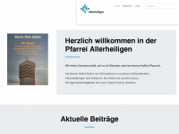 allerheiligen-zh.ch Webseite Vorschau