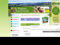 allgaeuer-bauernblatt.de Webseite Vorschau