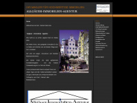 allgaeuer-immobilien-agentur.de Webseite Vorschau