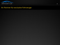 allroad-car.ch Webseite Vorschau