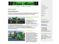 almer-container.de Webseite Vorschau