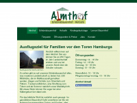 almthof.de Webseite Vorschau