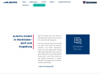 alnufa.de Webseite Vorschau