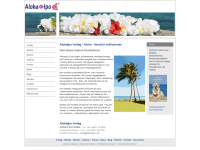 alohaipo.de Webseite Vorschau