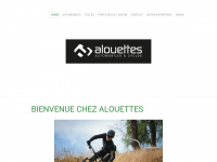 alouettes.ch Webseite Vorschau