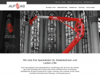 alp-ag.ch Webseite Vorschau