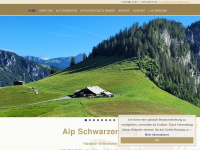 alp-schwarzenberg.ch Webseite Vorschau