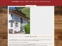 alpengruss.at Webseite Vorschau