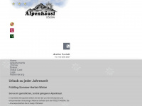 alpenhaeusl.at Webseite Vorschau